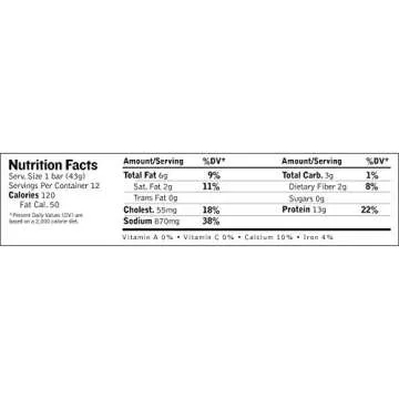 Epic Provisions Chicken Sriracha Protein Bars, Whole30, Keto Friendly, 12 ct, 18 oz