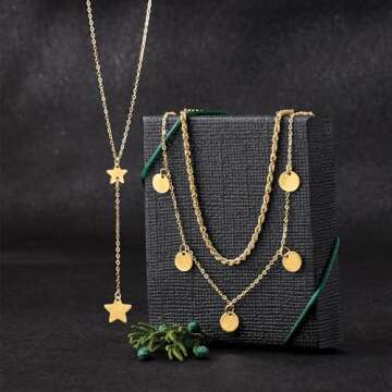 RS Pure by Ross-Simons Italian 14kt Yellow Gold Star Y-Necklace. 18 inches