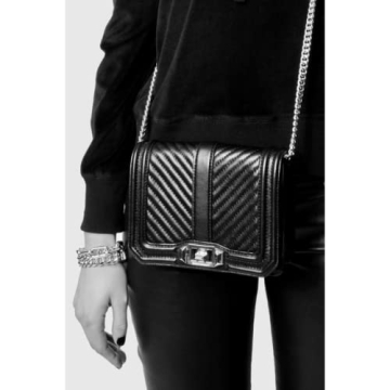 Rebecca Minkoff Chevron Quilted Crossbody Bag for Women