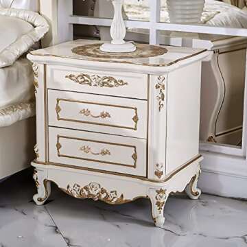 Fvstar 10pcs Antique Dresser Handles,Kitchen Cabinet Pulls,Vintage Drawer Pulls and Knobs,Furniture ...