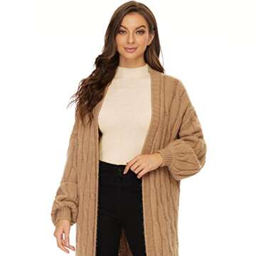 Anbenser Women's Short Sleeve Mock Pullover Sweater