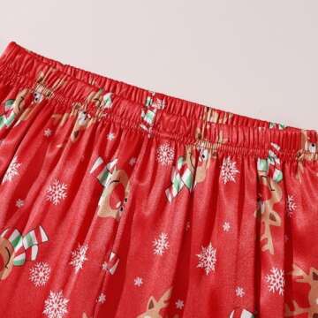 Weixinbuy Pajama Set for Kid Baby Girl Boy Button-up Silk Pajama Sleepwear Nightwear Loungewear Clothes Set Gifts for Kids