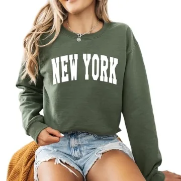 Stylish New York Women's Crewneck Sweatshirt for All