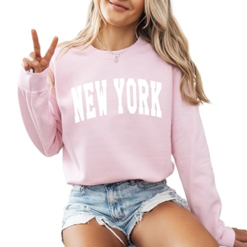 Stylish New York Women's Crewneck Sweatshirt for All