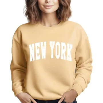 Stylish New York Women's Crewneck Sweatshirt for All