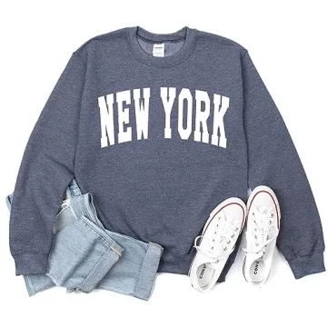 Stylish New York Women's Crewneck Sweatshirt for All