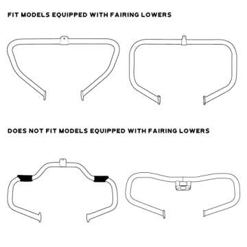 TCMT Lower Vented Fairing W/ 6.5" Speaker Box Pod Fits for Harley Touring CVO Street Glide Road Glid...