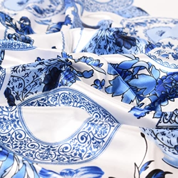 EIysee 35 x 35 Women's Fashion Pattern Silk Scarf