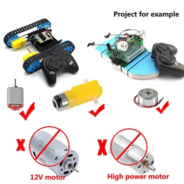 Delinx 4-Channel RC Motor Controller for Kids' Projects