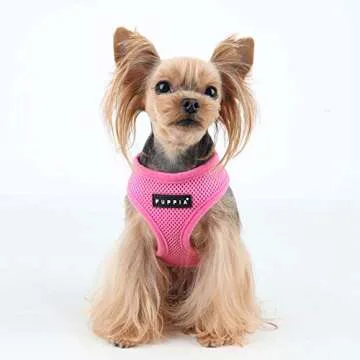 Puppia Soft Dog Harness Lightweight Breathable Adjustable