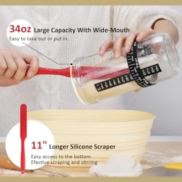 Complete Sourdough Starter Kit for Easy Baking Adventures