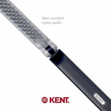Kent Mini Hairbrush for Men - Travel Size Anti-Static Styler