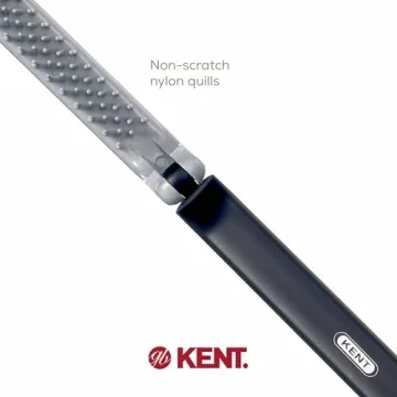 Kent Mini Hairbrush for Men - Travel Size Anti-Static Styler