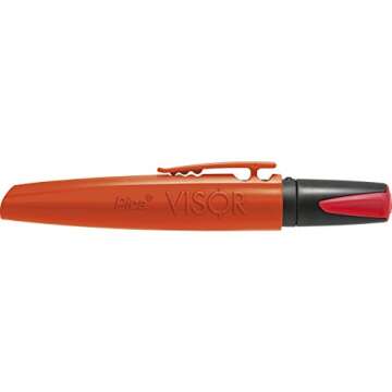 Pica Visor – Industrial Permanent Marker, Red