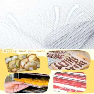 Silicone Non stick Silicone Dehydrator Sheets For Fruit Dryer Mesh Fruit Dryer Mesh Dim Sum Mesh Dumpling Steaming Screen Mat 16"*160"