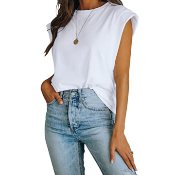 Stylish Women's Cap Sleeve Tank Top for Summer Comfort