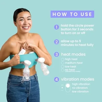 LaVie Warming Lactation Massager for Nursing Moms