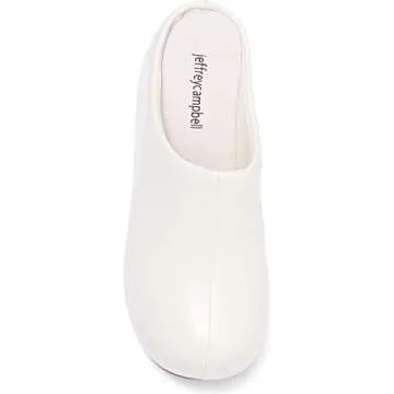 Jeffrey Campbell CLOGGIN Clogs White 8