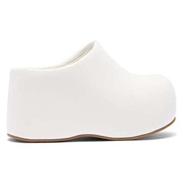 Jeffrey Campbell CLOGGIN Clogs White 8