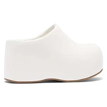 Jeffrey Campbell CLOGGIN Clogs White 8