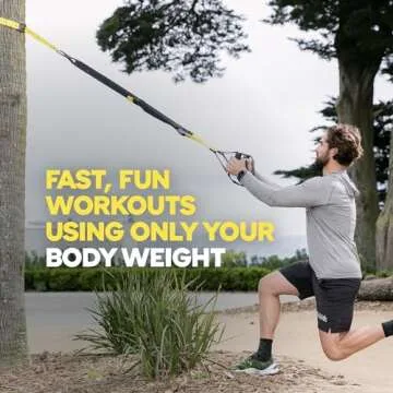 TRX All-in-One Suspension Trainer Bundle for Home Fitness
