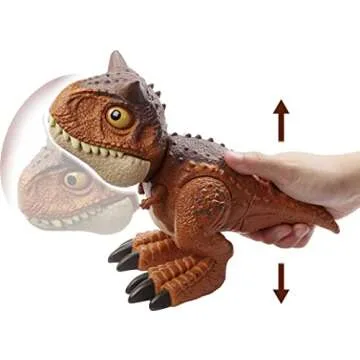 Mattel Chompin' Carnotaurus Toro Dinosaur Toy for Kids