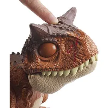 Mattel Chompin' Carnotaurus Toro Dinosaur Toy for Kids