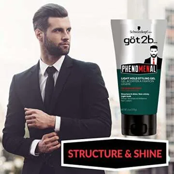 Got2b Light Hold Styling Hair Gel for All Hair Types