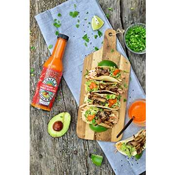 Dave's Gourmet Creamy Garlic Red Pepper Hot Sauce - 8oz Delight