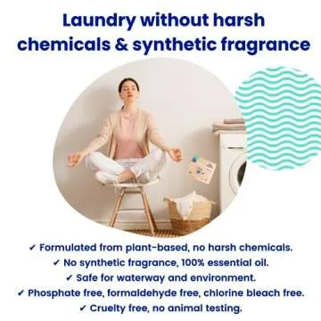 "Naturali Eco Travel Laundry Detergent Sheets - 5-Pack: Compact, Convenient, Cruise Ship Essentials; Sink & Hand Wash Soap; Must-Have for International & European Travel