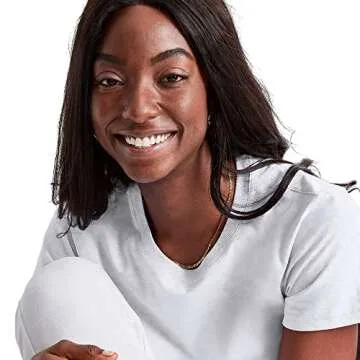 Hanes Comfortblend Curved-Hem Tee for Women