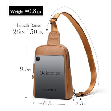 INICAT Sling Bag for Women Stylish Travel Crossbody