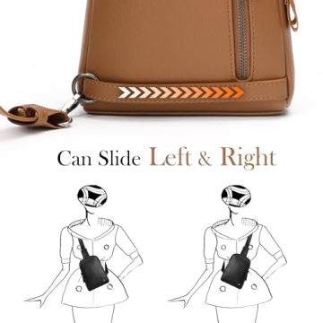 INICAT Sling Bag for Women Stylish Travel Crossbody