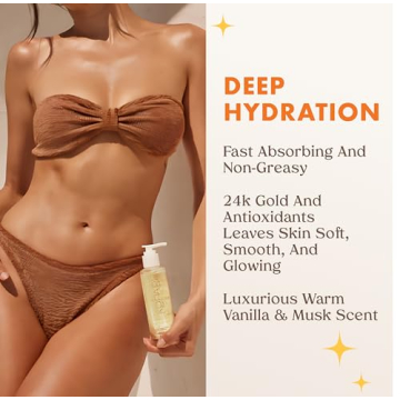 Kopari Golden Aura Body Oil for Glowing Skin