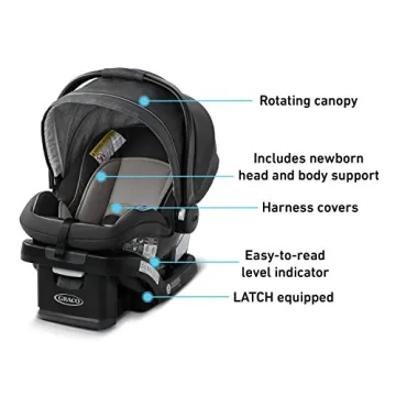 Graco SnugRide SnugLock 35 Infant Car Seat Featuring Safety and Comfort