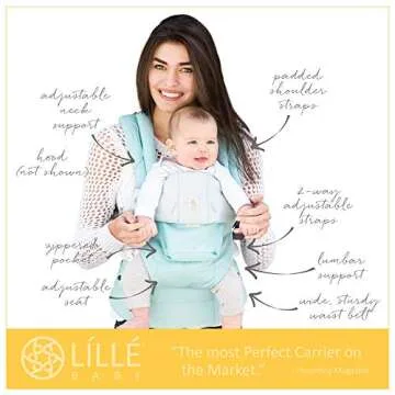 LÍLLÉbaby Complete Organi-Touch Ergonomic Baby Carrier