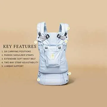 LÍLLÉbaby Complete Organi-Touch Ergonomic Baby Carrier