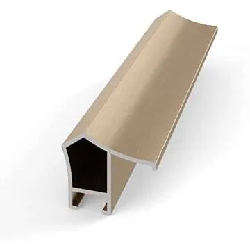 Deco TV Frames in Pale Gold for Samsung The Frame TV