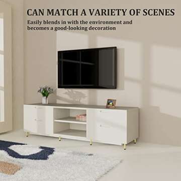 M MIMHOOY Furniture Legs 4 inches, Legs for Furniture Modern Metal Legs Furniture Feet Replacement L...