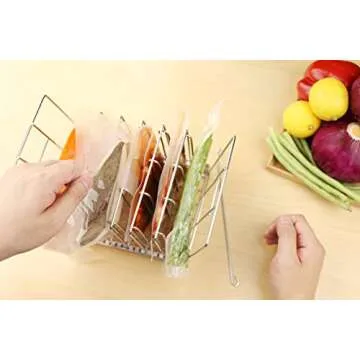 Geesta Stainless Steel Sous Vide Rack with Adjustable No-Float Top Bar for Most 12 qt Containers