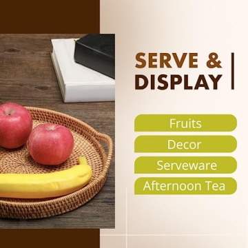 KOUBOO La Jolla Serving Tray - Artisan Craftsmanship