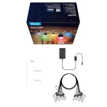 Govee Outdoor Smart String Lights H7015 for Vibrant Ambiance