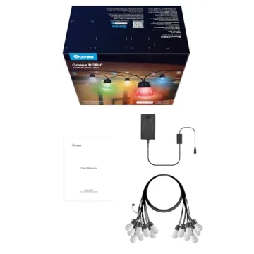 Govee Outdoor Smart String Lights H7015 for Vibrant Ambiance