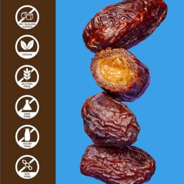 Realsy Medjool Dates - Organic, Vegan & Gluten-Free Snack
