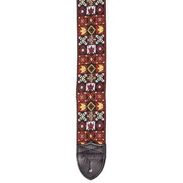 Fender 2-Inch Hootenanny Woven Strap - Adjustable & Stylish