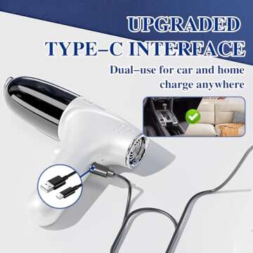 Portable Car Vacuum Cleaner for Easy Cleaning Anywhere