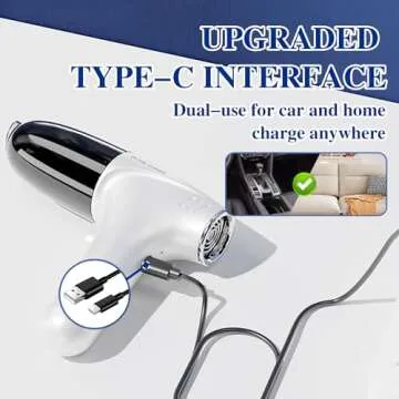 Portable Car Vacuum Cleaner for Easy Cleaning Anywhere