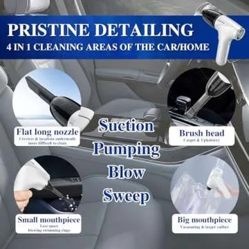 Portable Car Vacuum Cleaner for Easy Cleaning Anywhere