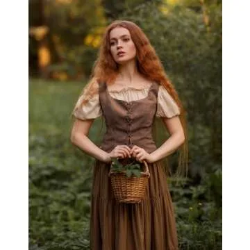 Scarlet Darkness Women's Pirate Vest for Gothic Style