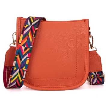 Montana West Small Crossbody Bag for Women Mini Classic Lightweight Bucket Purse,MWC-077AOR